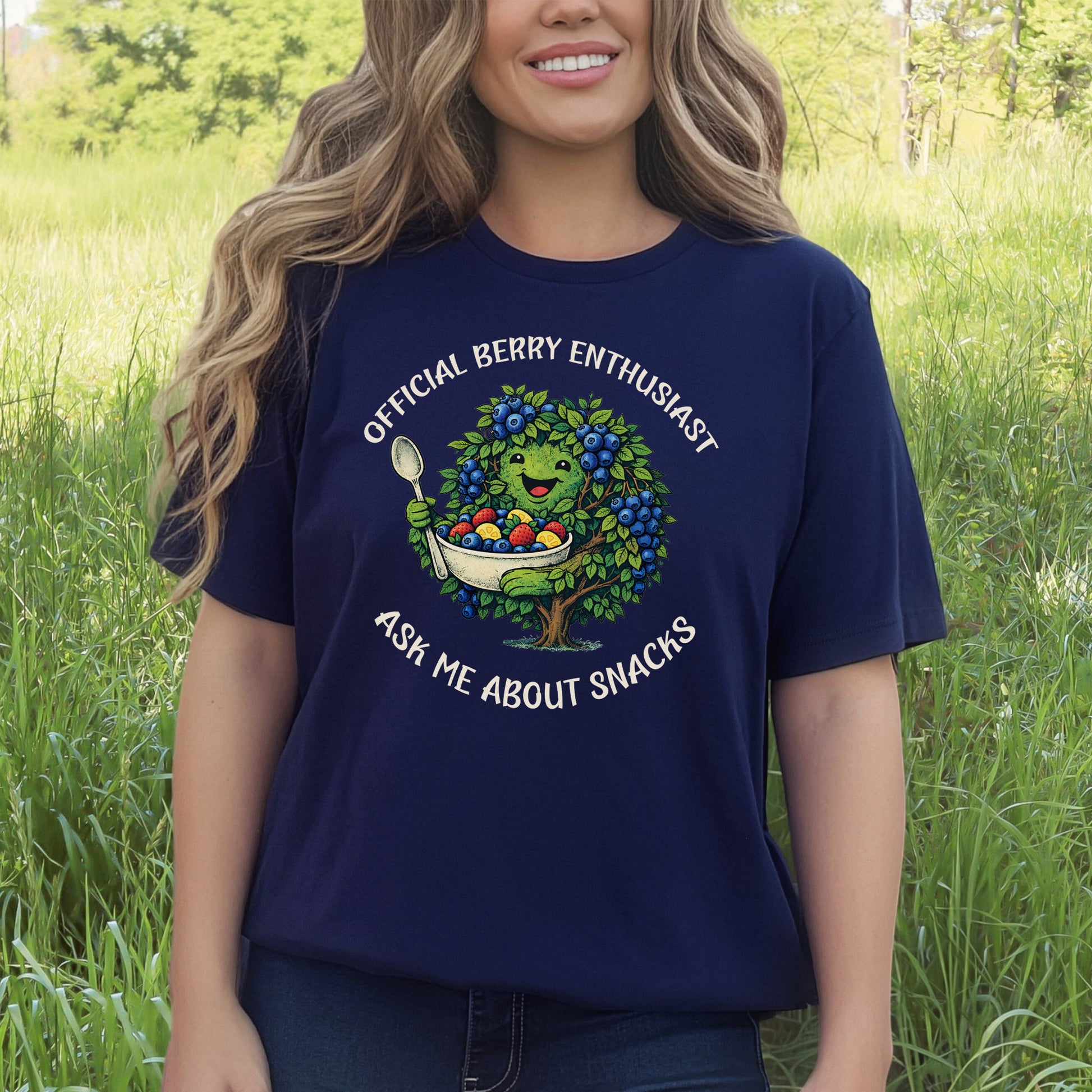 Official Berry Enthusiast Botanical T-Shirt – Funny Fruit Lover Gift