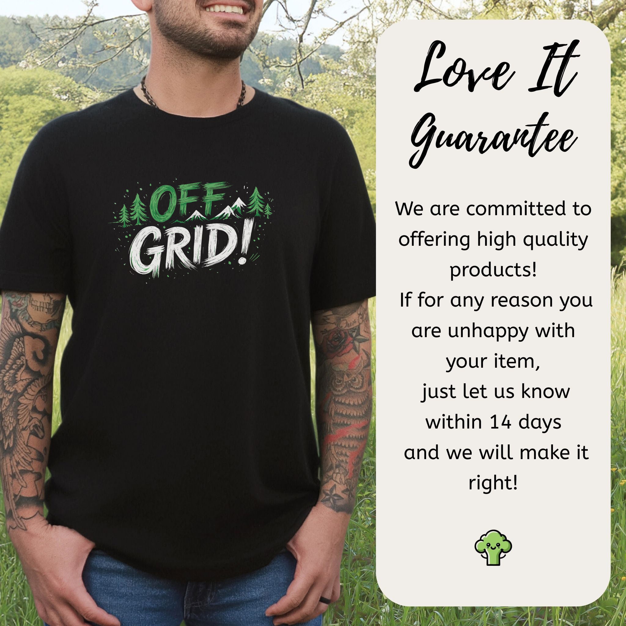 Off Grid Mountain Forest Digital Detox Adventure T-Shirt
