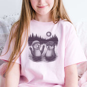 Otterly Silly Swimmers – Cute River Otters Youth Tee