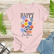 Festive Floral Happy Easter T-Shirt