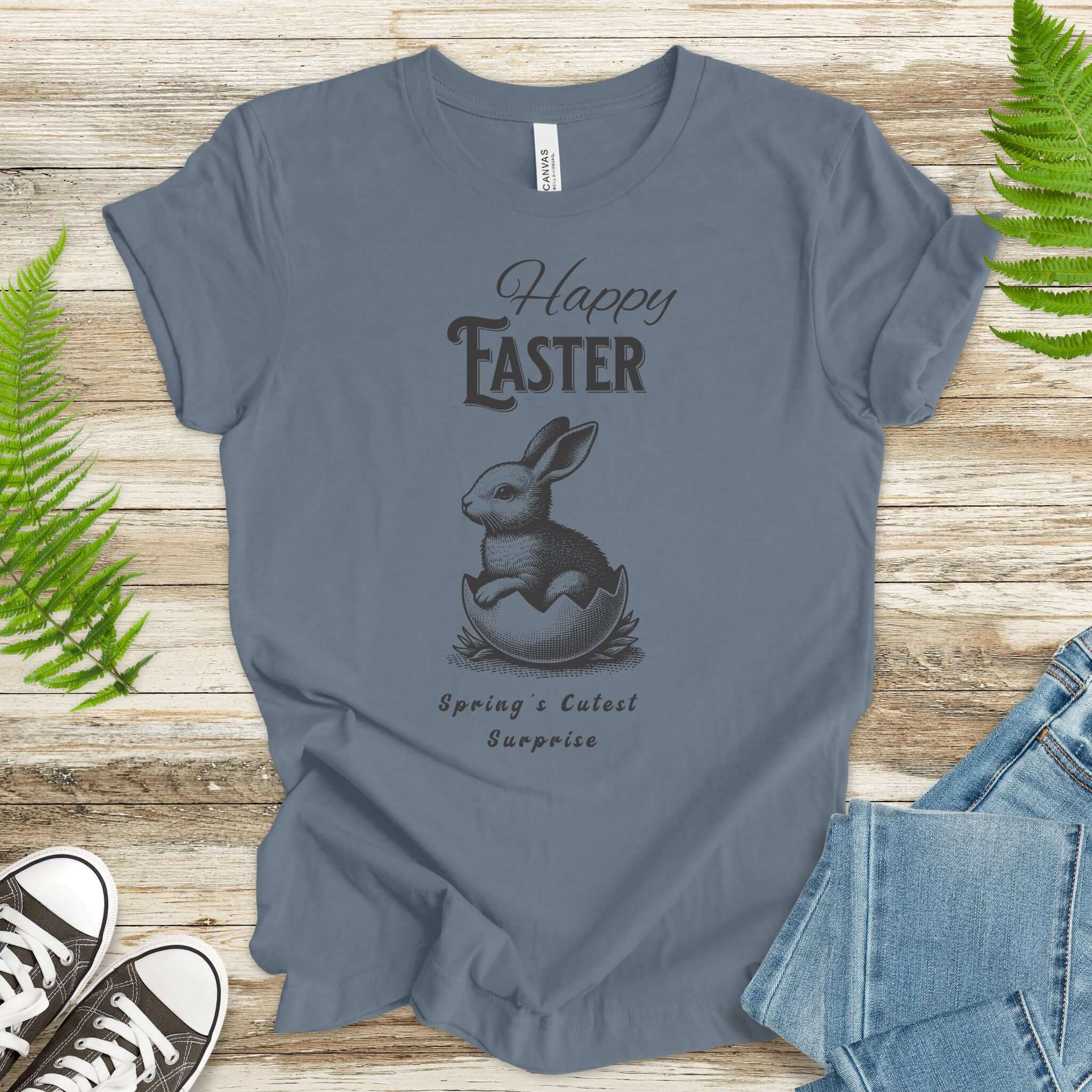 Bunny Cute Surprise Easter T-Shirt
