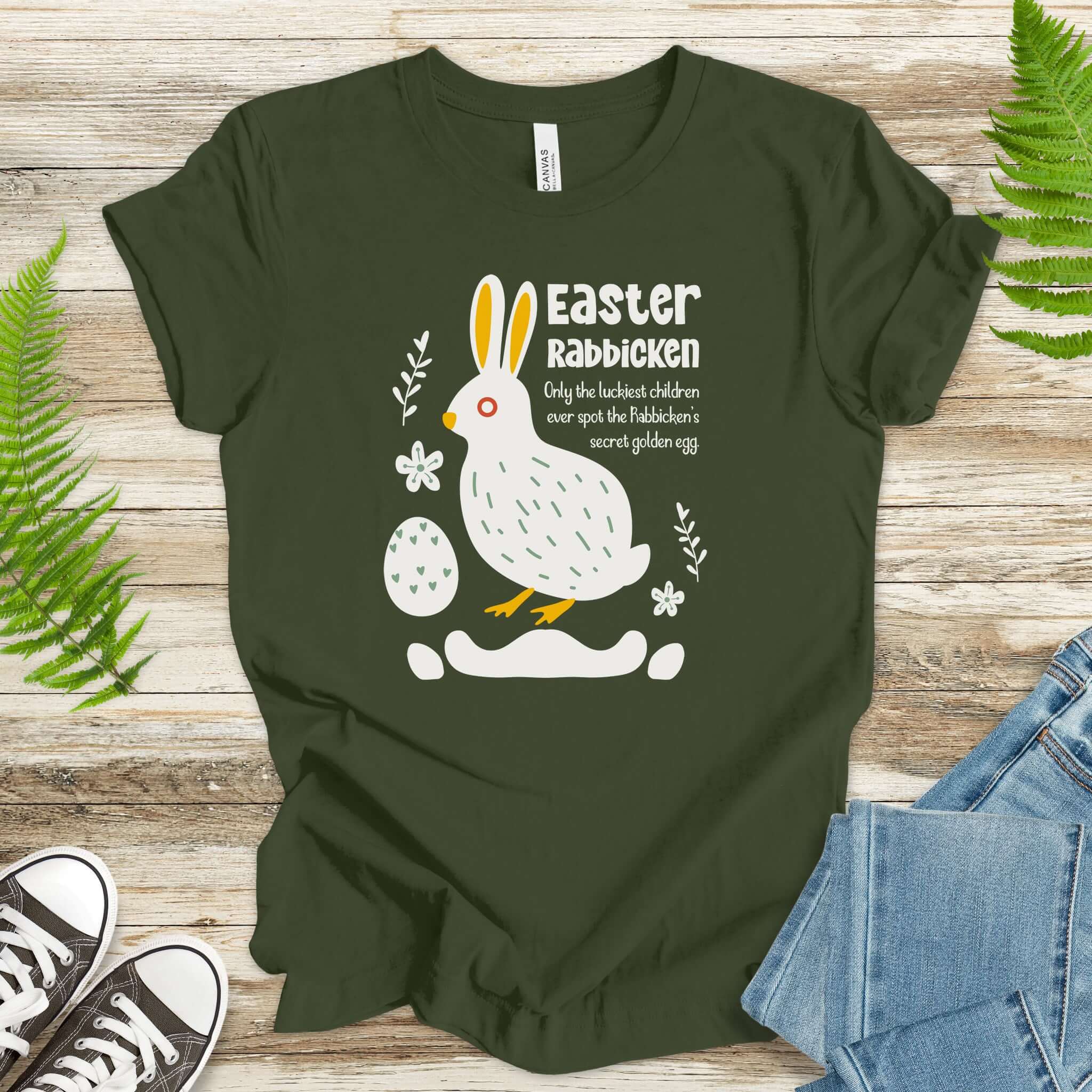 Mythical Rabbit-Chicken Easter T-Shirt