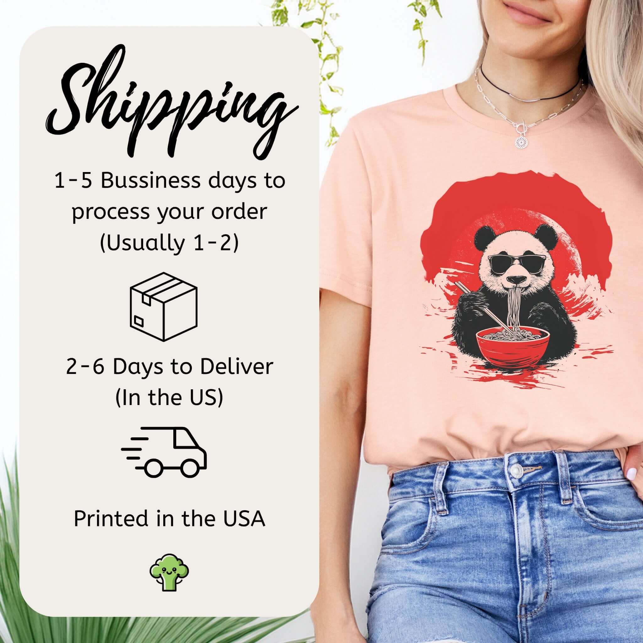 Panda Ramen Master Shirt – Japanese Style Noodle Lover T-Shirt