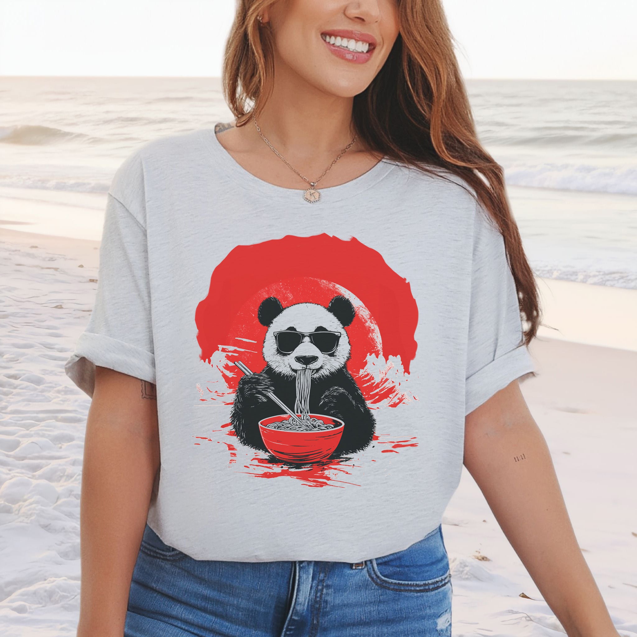 Panda Ramen Master Shirt – Japanese Style Noodle Lover T-Shirt