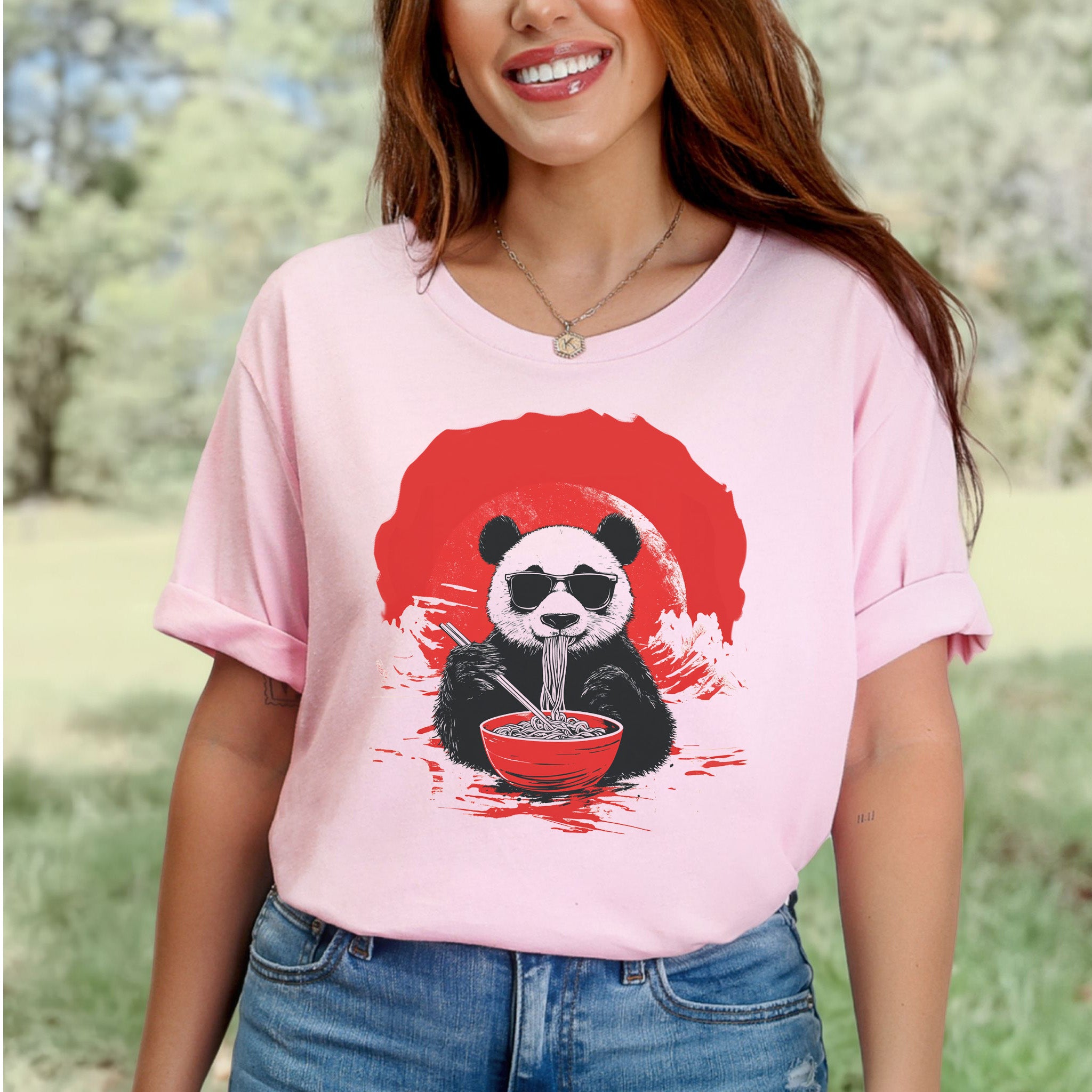 Panda Ramen Master Shirt – Japanese Style Noodle Lover T-Shirt