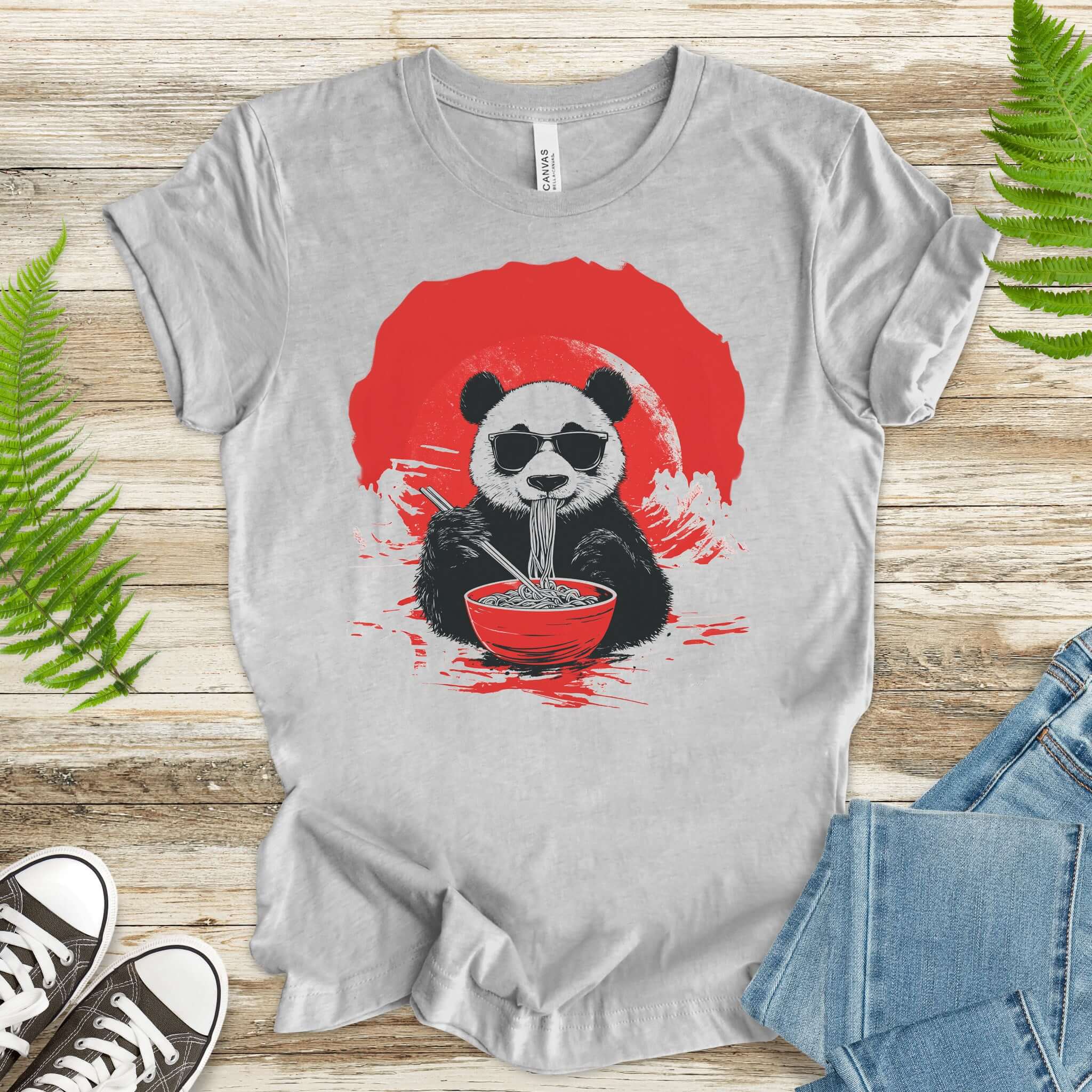 Panda Ramen Master Shirt – Japanese Style Noodle Lover T-Shirt