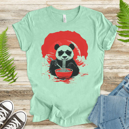 Panda Ramen Master Shirt – Japanese Style Noodle Lover T-Shirt
