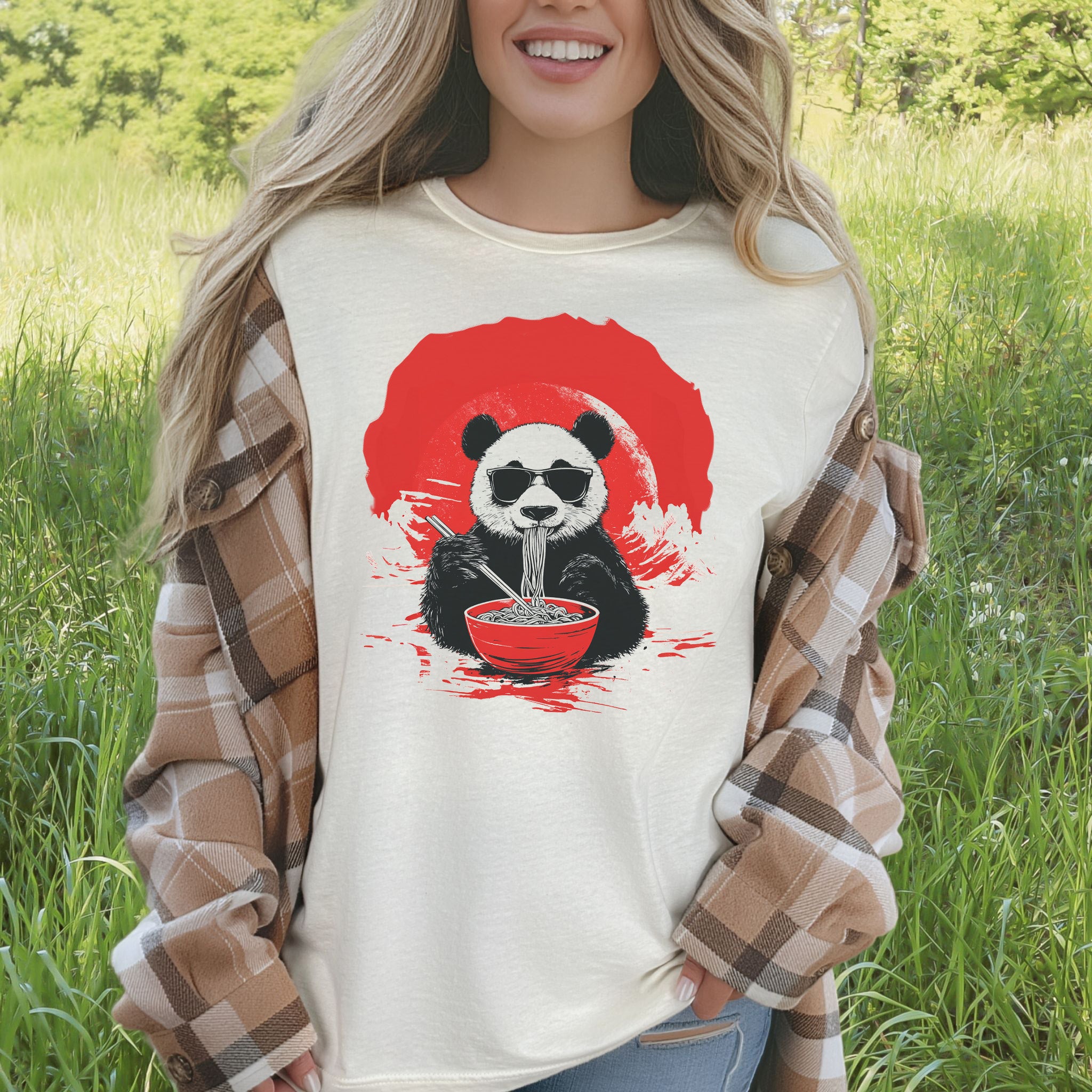 Panda Ramen Master Shirt – Japanese Style Noodle Lover T-Shirt
