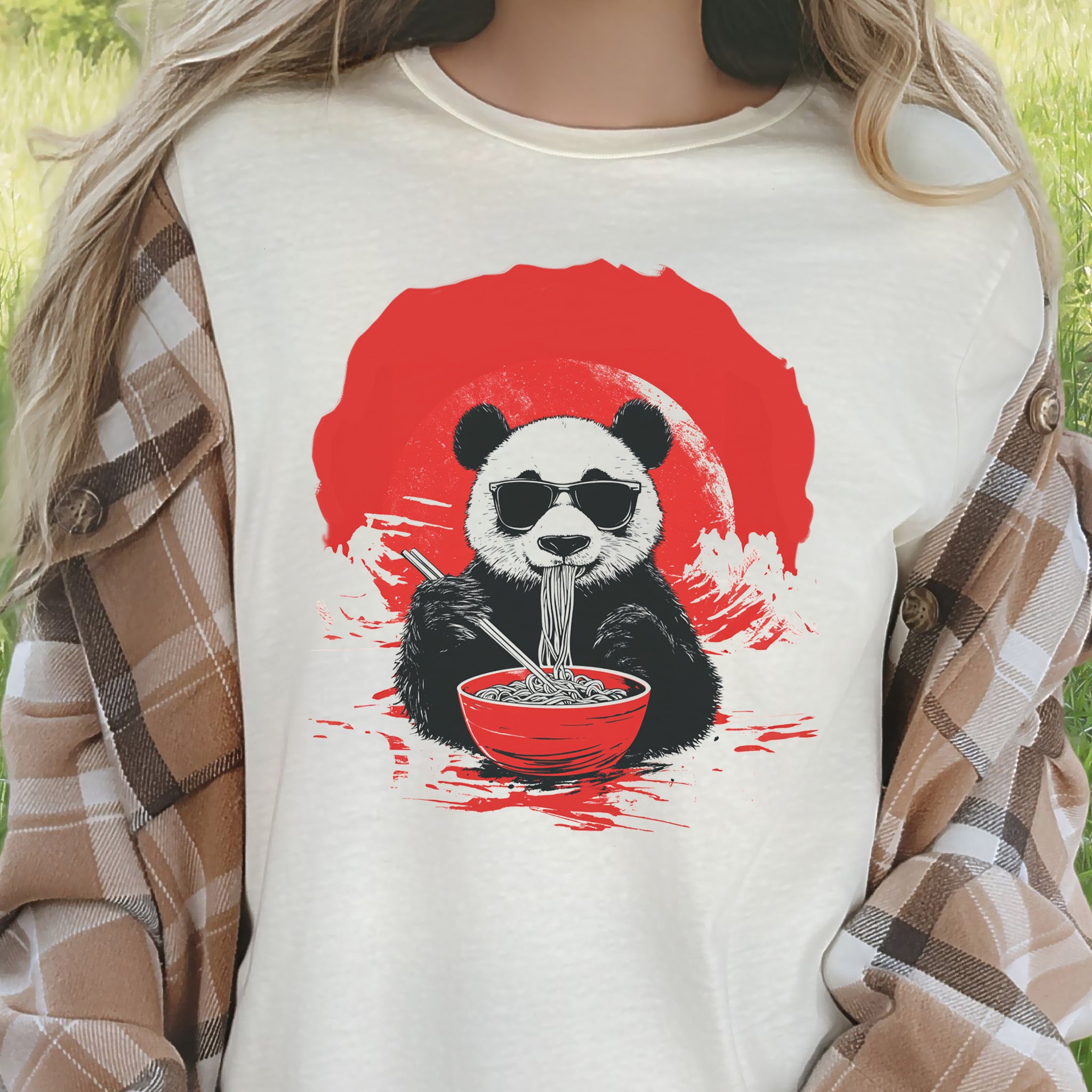 Panda Ramen Master Shirt – Japanese Style Noodle Lover T-Shirt