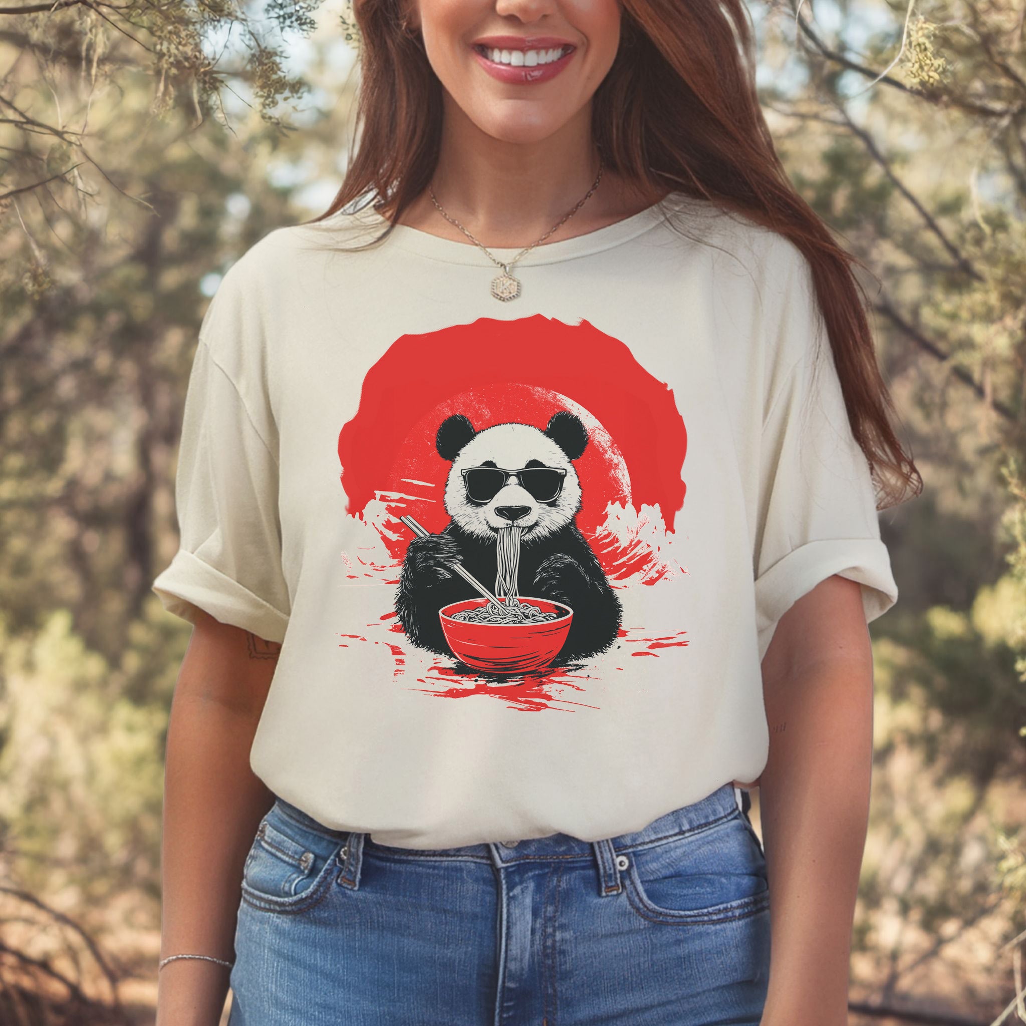Panda Ramen Master Shirt – Japanese Style Noodle Lover T-Shirt
