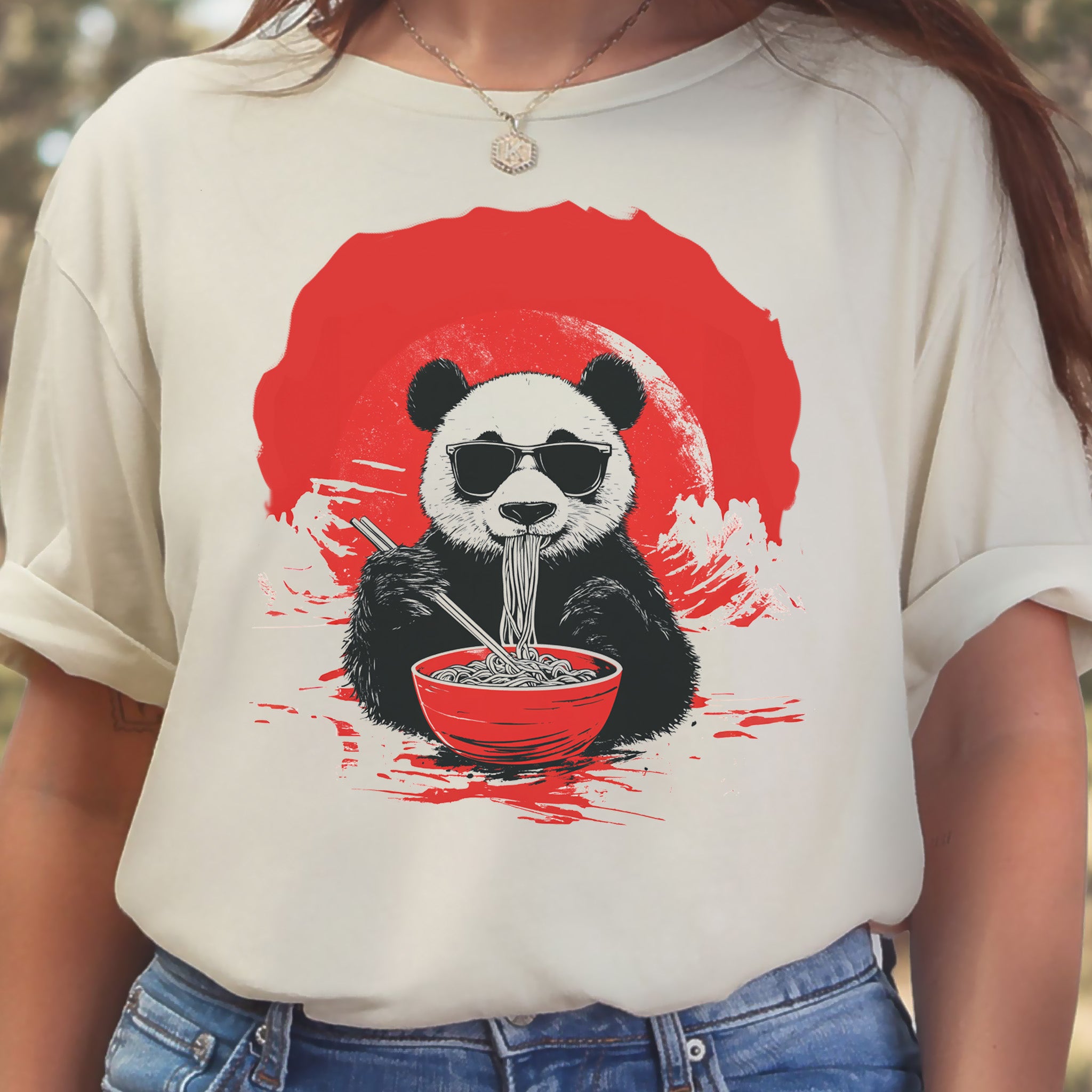 Panda Ramen Master Shirt – Japanese Style Noodle Lover T-Shirt