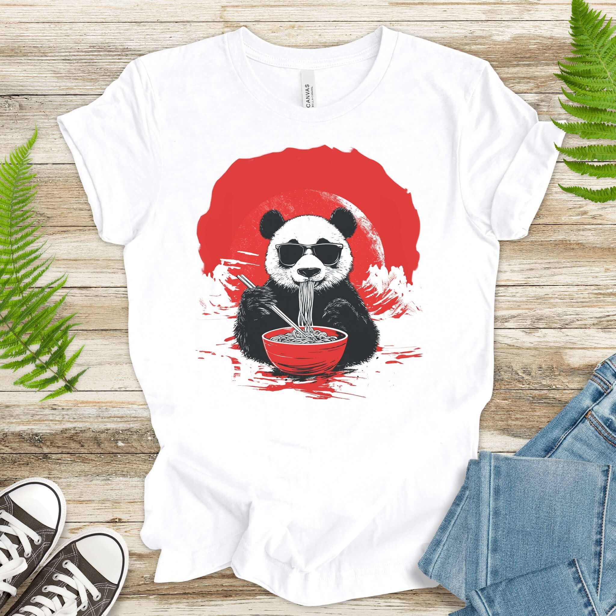 Panda Ramen Master Shirt – Japanese Style Noodle Lover T-Shirt