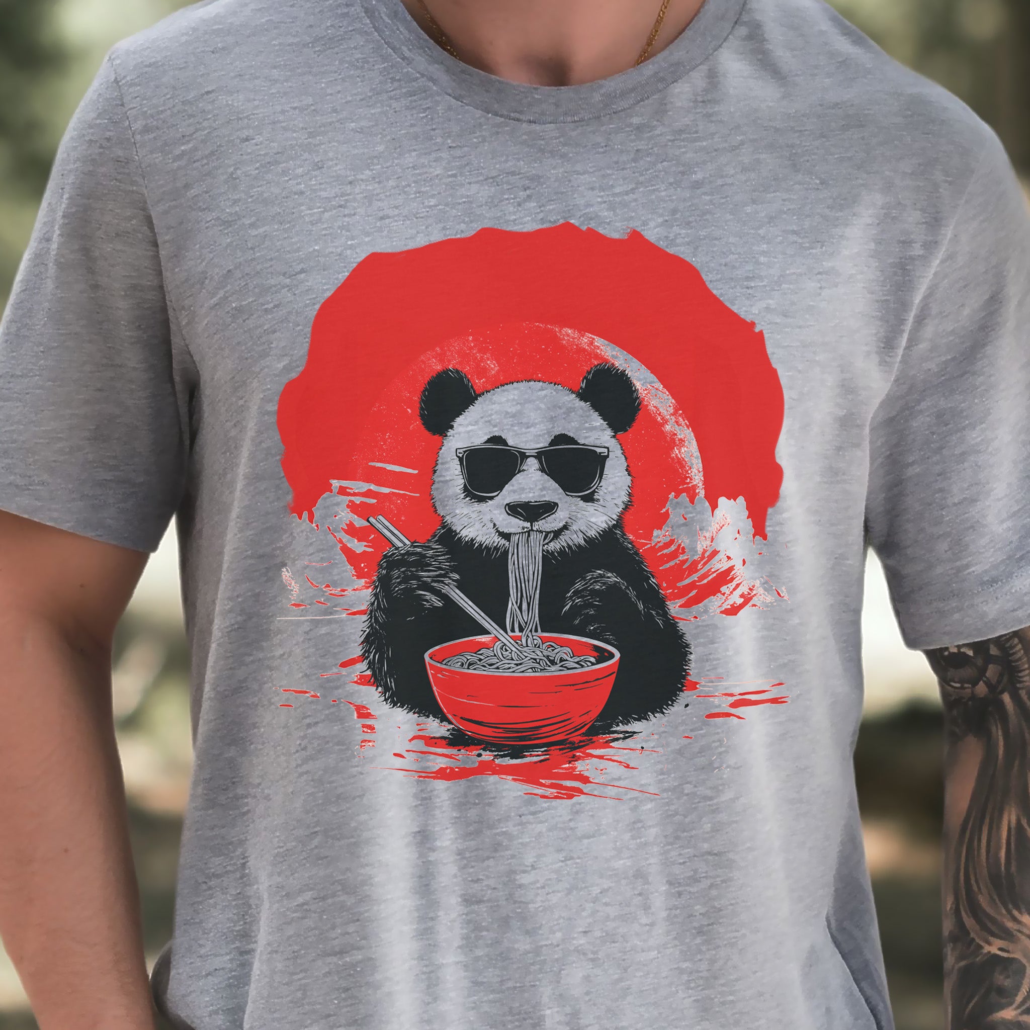Panda Ramen Master Shirt – Japanese Style Noodle Lover T-Shirt