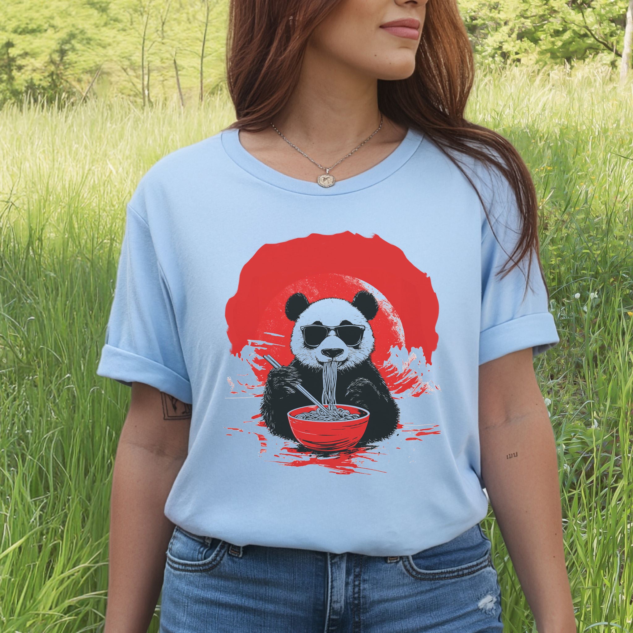 Panda Ramen Master Shirt – Japanese Style Noodle Lover T-Shirt