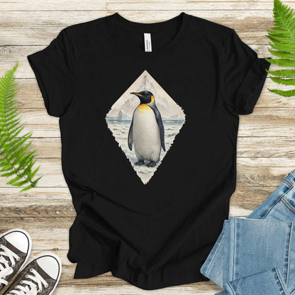 Arctic Penguin Diamond T-Shirt – Cute Winter Nature Lover Gift