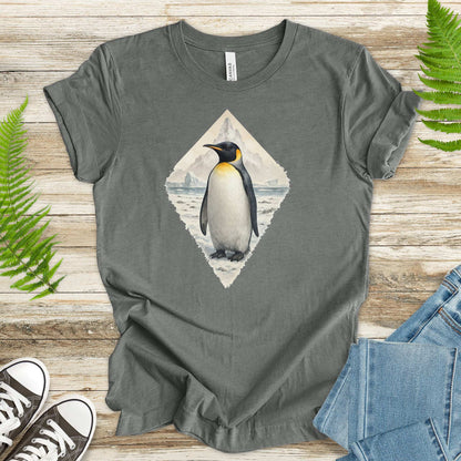 Arctic Penguin Diamond T-Shirt – Cute Winter Nature Lover Gift