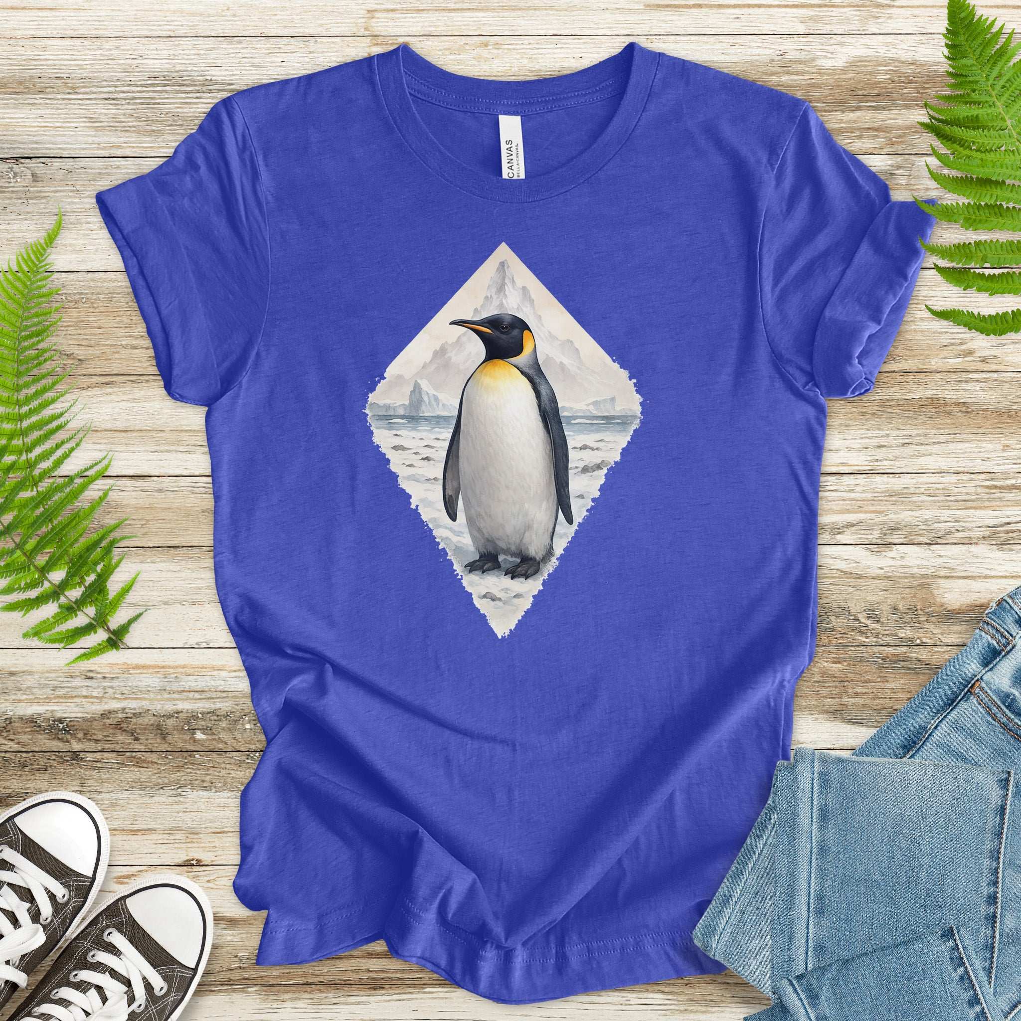 Arctic Penguin Diamond T-Shirt – Cute Winter Nature Lover Gift