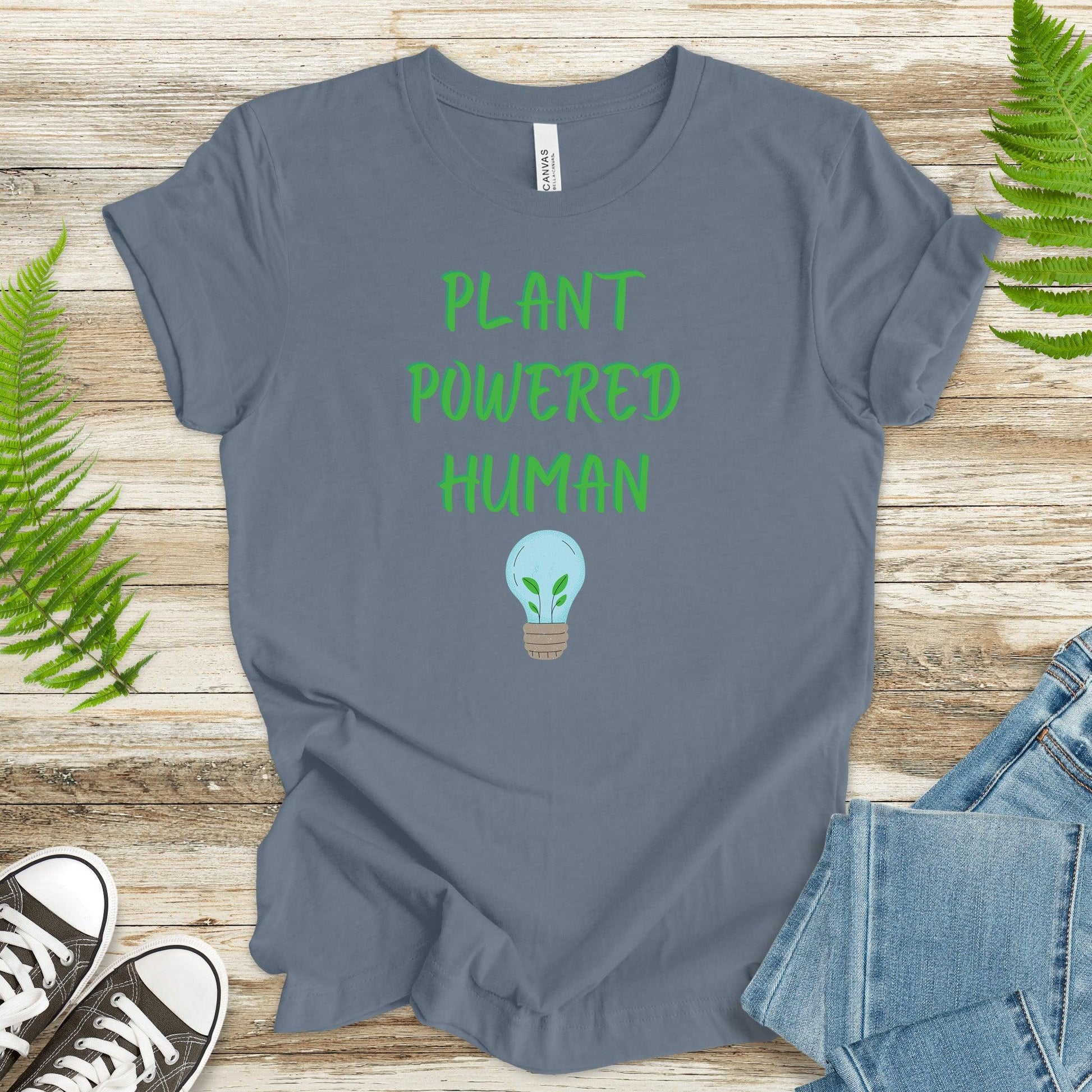 Plant Powered Human T-Shirt - TShirtree