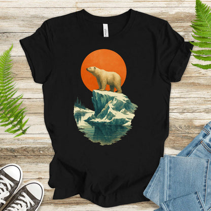 Vintage Polar Bear T-Shirt – Japanese Style Arctic Nature Tee