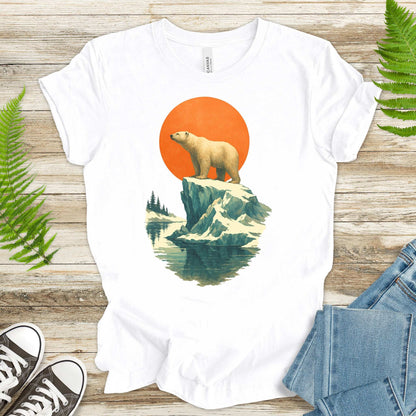 Vintage Polar Bear T-Shirt – Japanese Style Arctic Nature Tee