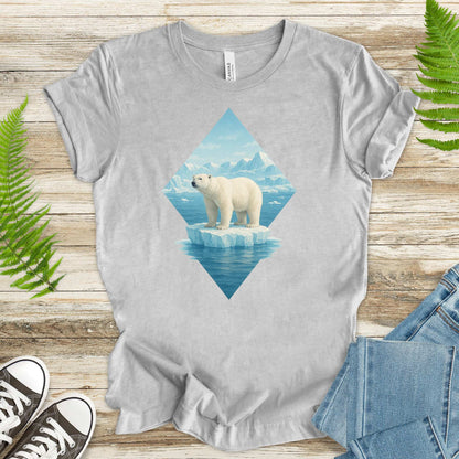 Polar Bear Arctic T-Shirt – Majestic Winter Wildlife Vintage Tee