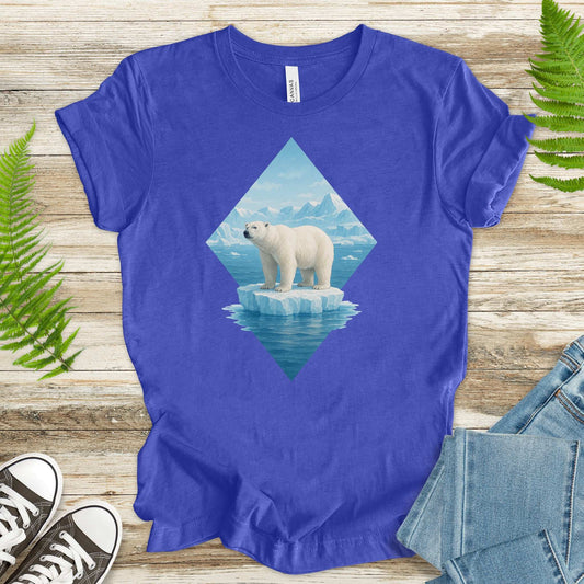 Polar Bear Arctic T-Shirt – Majestic Winter Wildlife Vintage Tee