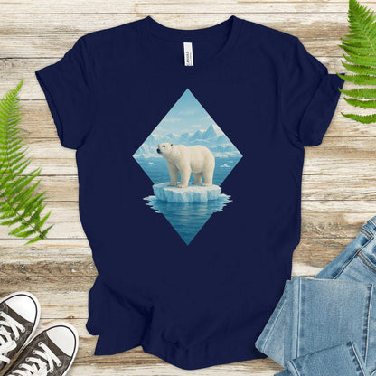 Polar Bear Arctic T-Shirt – Majestic Winter Wildlife Vintage Tee