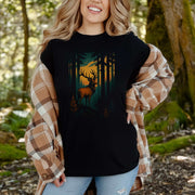 Reindeer in Forest Spirit Animal T-Shirt