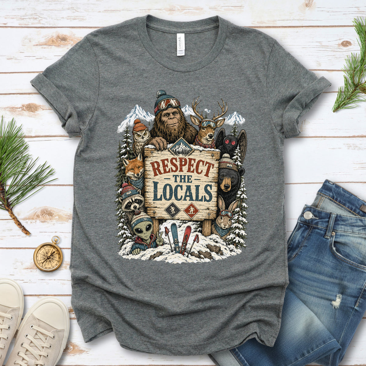 Respect the Locals – Winter Wildlife & Cryptid Ski Club S4