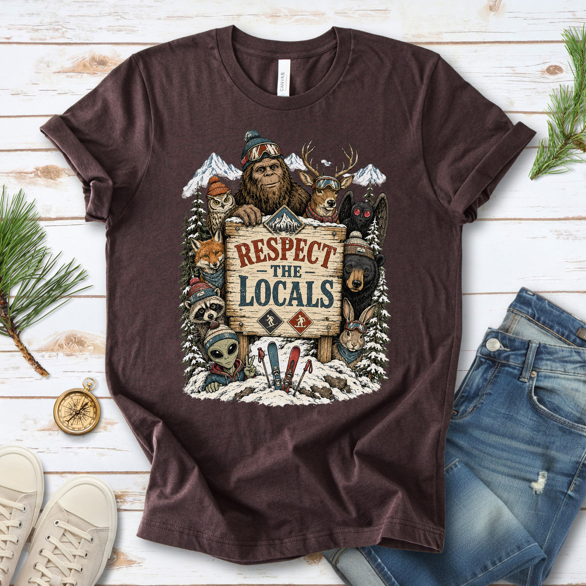 Respect the Locals – Winter Wildlife & Cryptid Ski Club S4