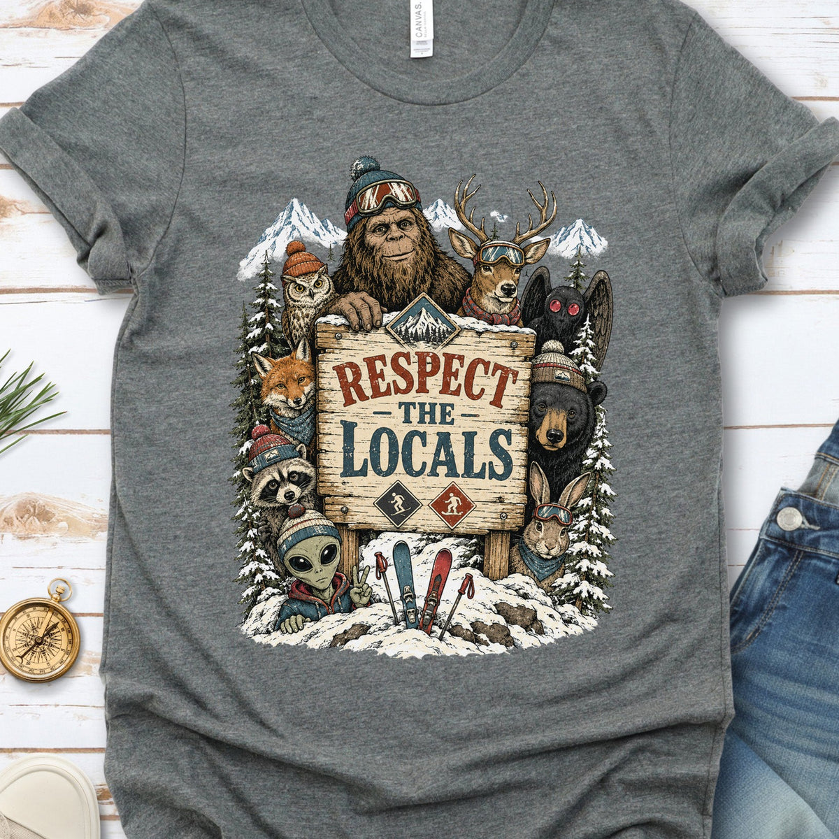 Respect the Locals – Winter Wildlife & Cryptid Ski Club S4