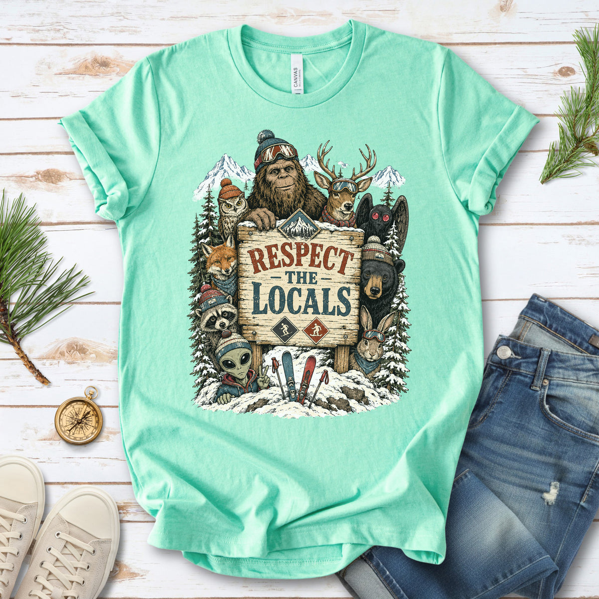 Respect the Locals – Winter Wildlife & Cryptid Ski Club S4
