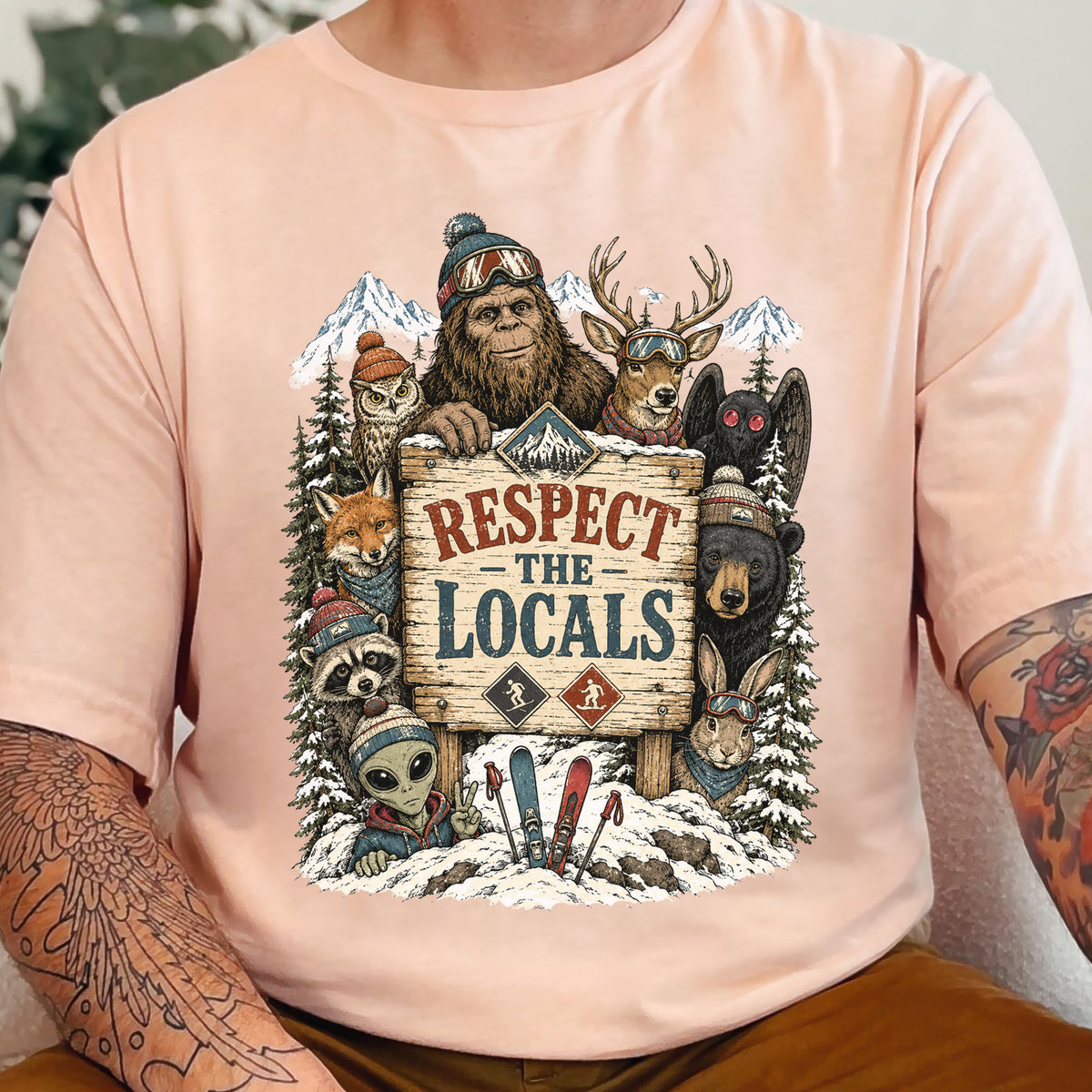 Respect the Locals – Winter Wildlife & Cryptid Ski Club S4