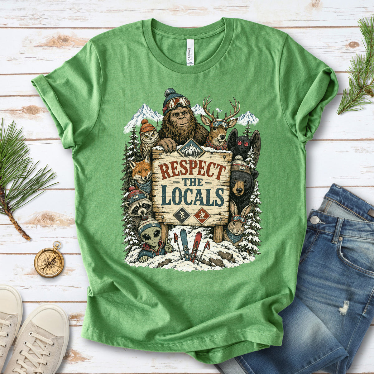 Respect the Locals – Winter Wildlife & Cryptid Ski Club S4