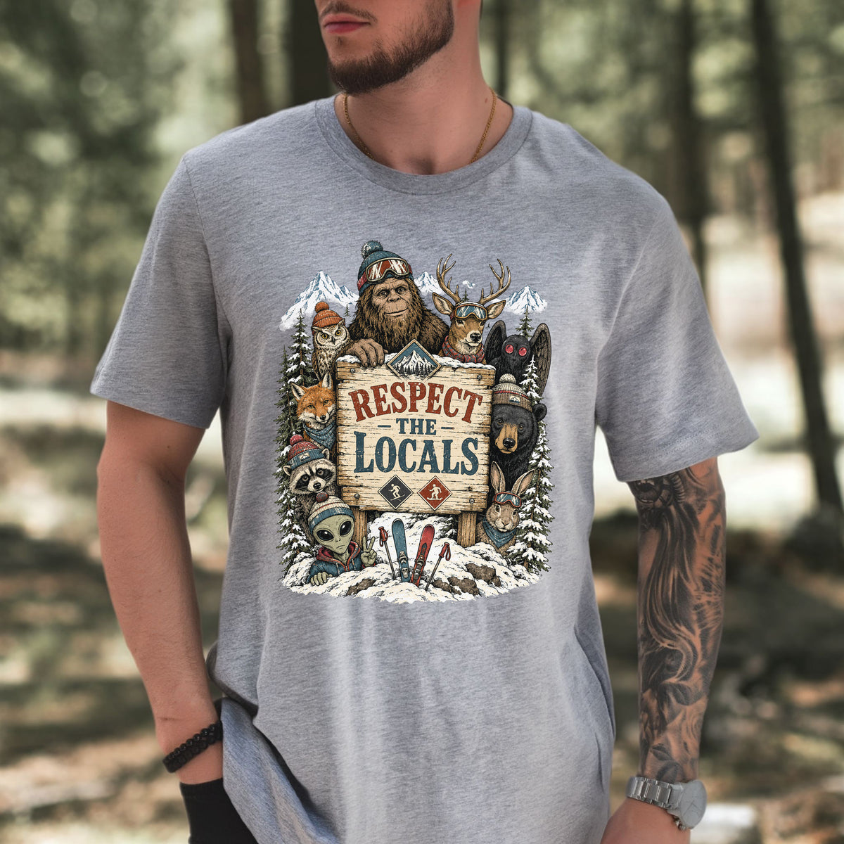 Respect the Locals – Winter Wildlife & Cryptid Ski Club S4