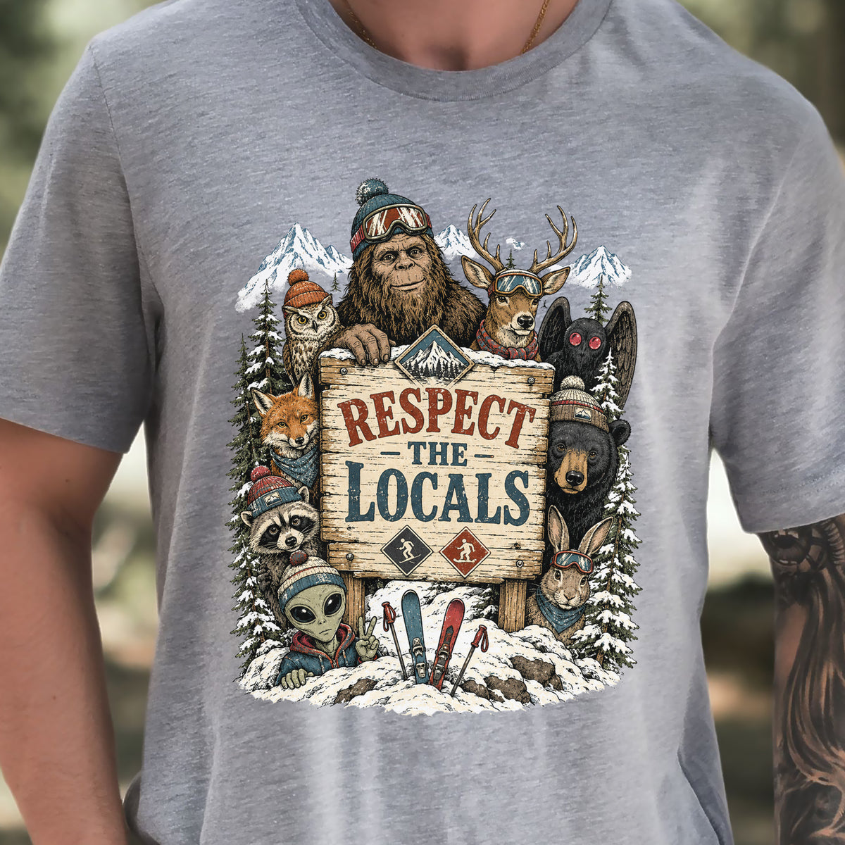 Respect the Locals – Winter Wildlife & Cryptid Ski Club S4