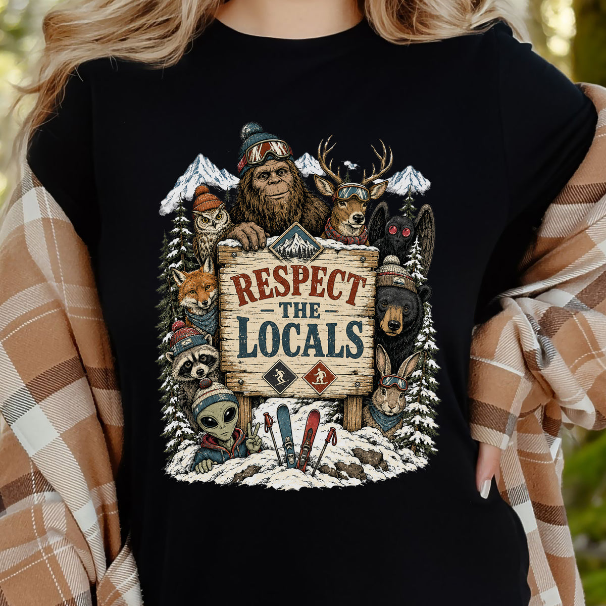 Respect the Locals – Winter Wildlife & Cryptid Ski Club S4