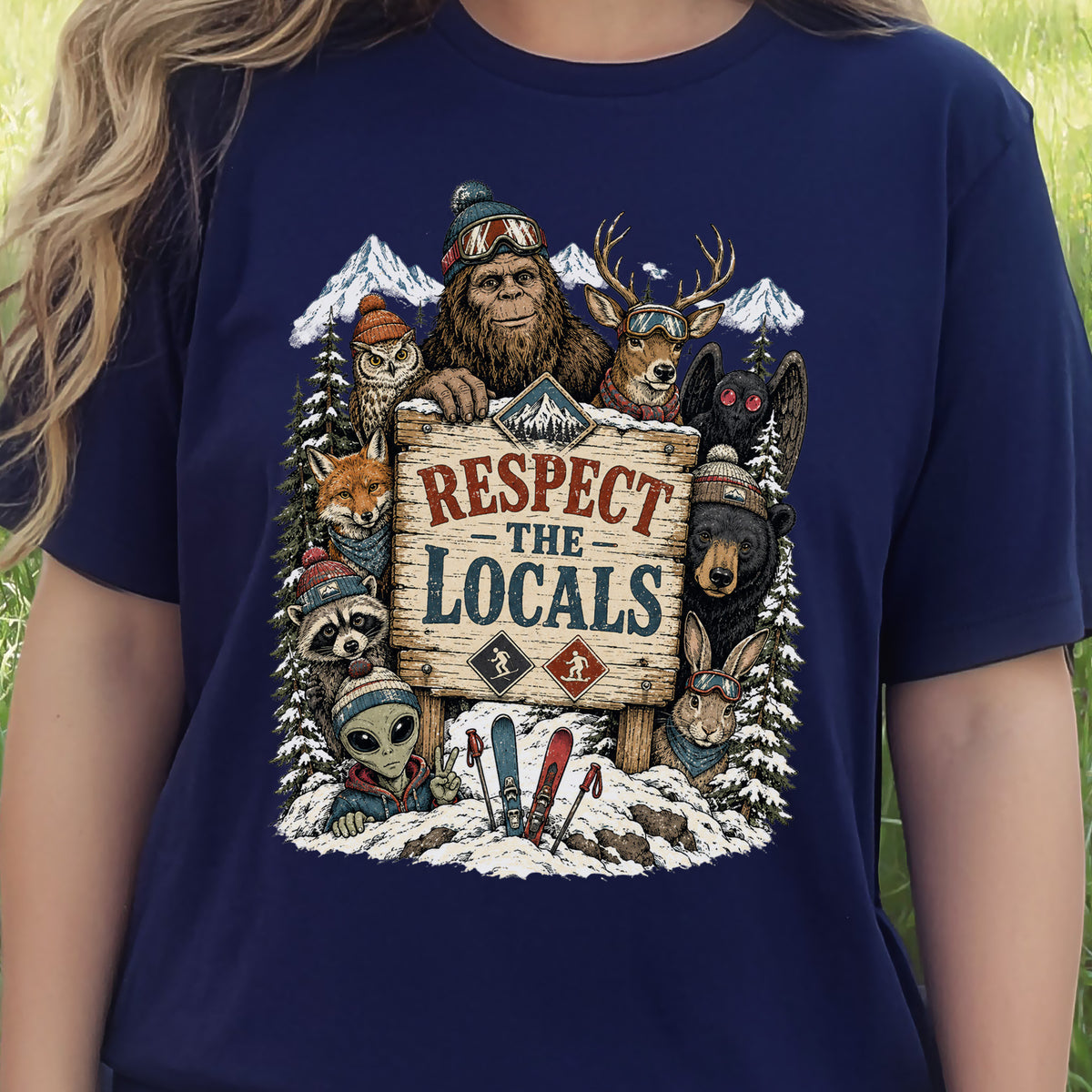Respect the Locals – Winter Wildlife & Cryptid Ski Club S4