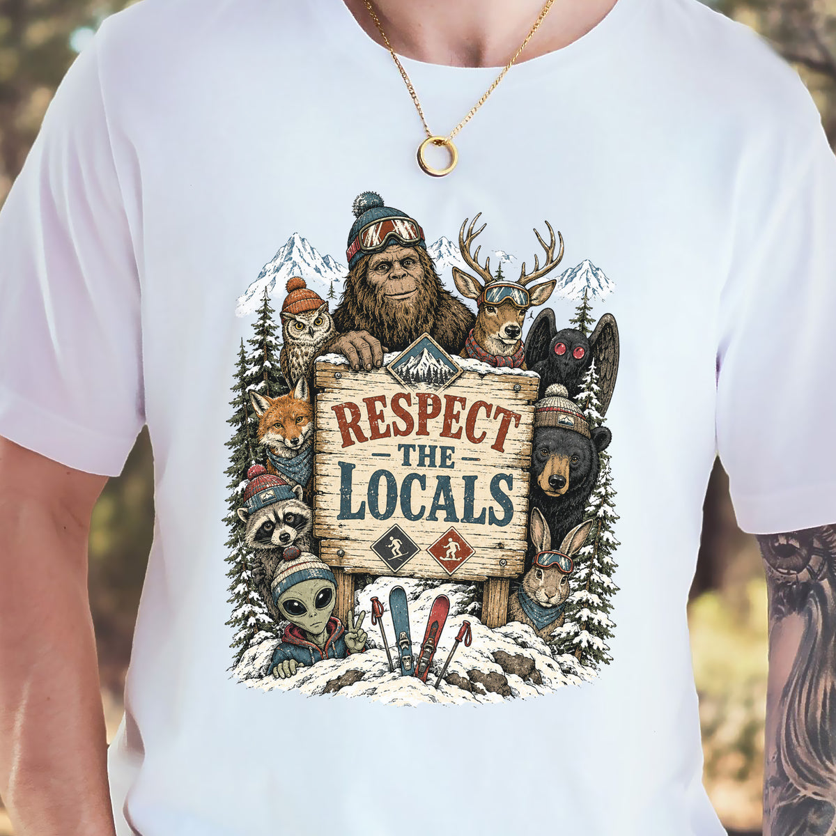 Respect the Locals – Winter Wildlife & Cryptid Ski Club S4