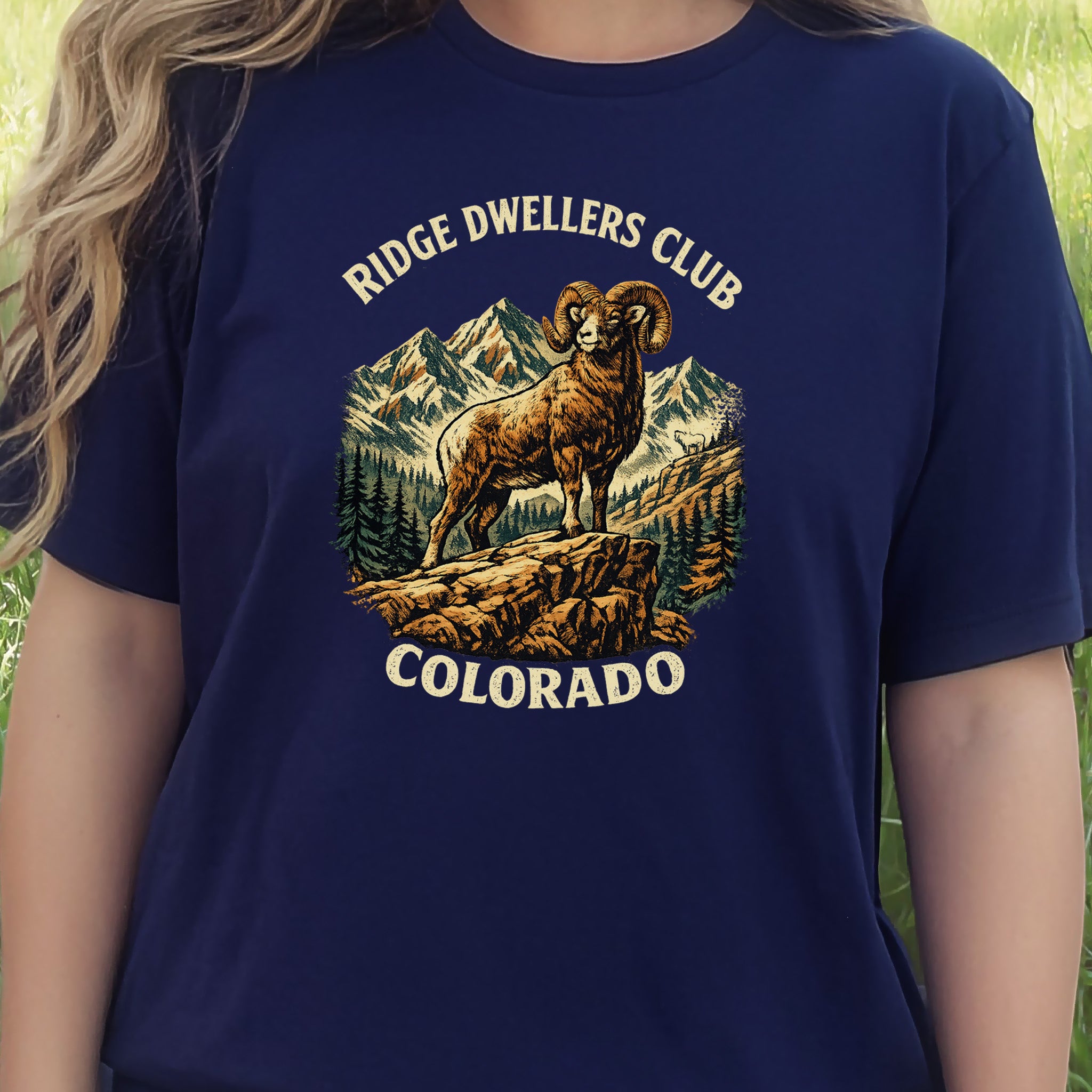 Colorado Bighorn Ram Shirt – Ridge Dwellers Club T-Shirt