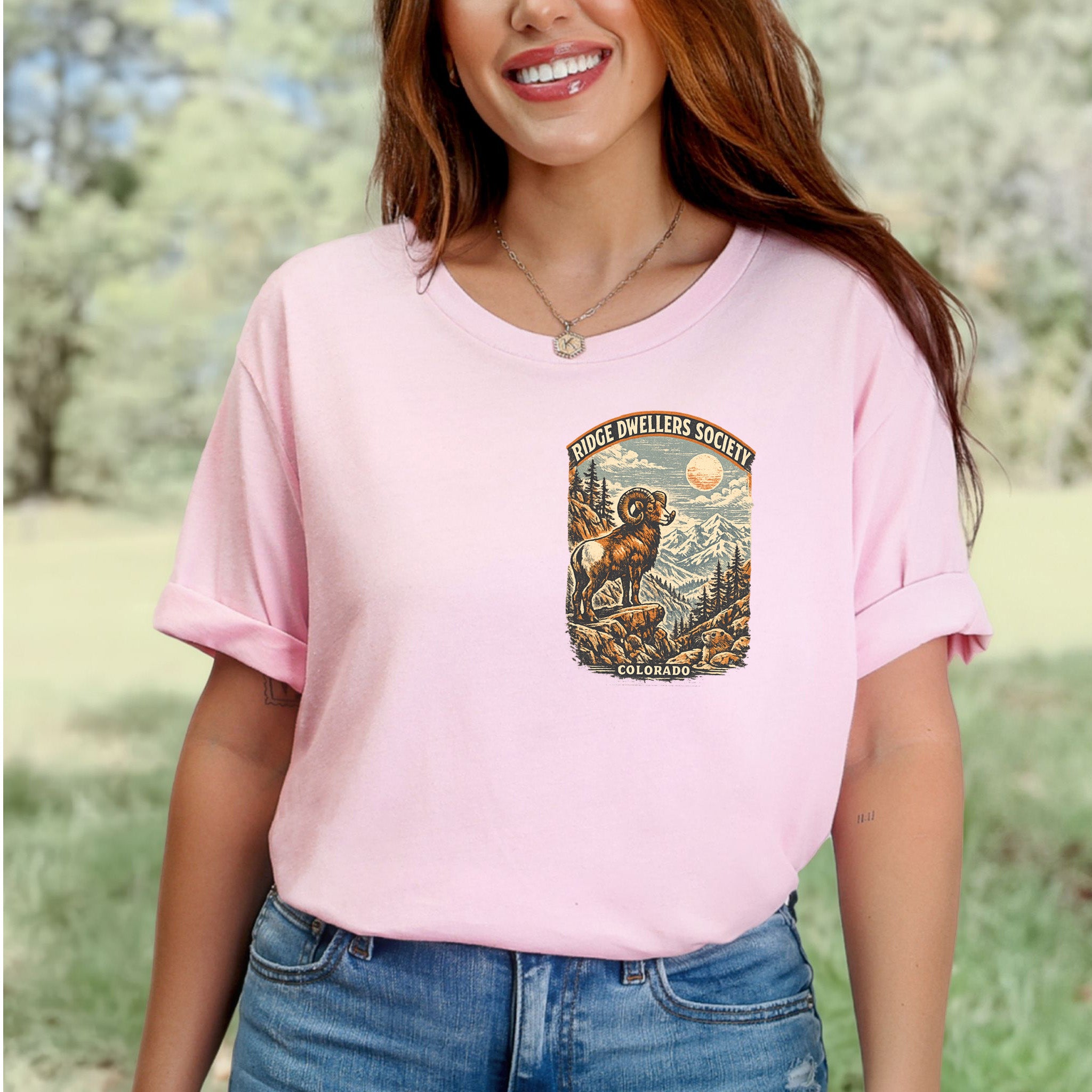 Colorado Bighorn Ram Shirt – Ridge Dwellers Society T-Shirt