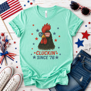 Cool Rooster 4th of July T-Shirt – USA Patriotic Tee