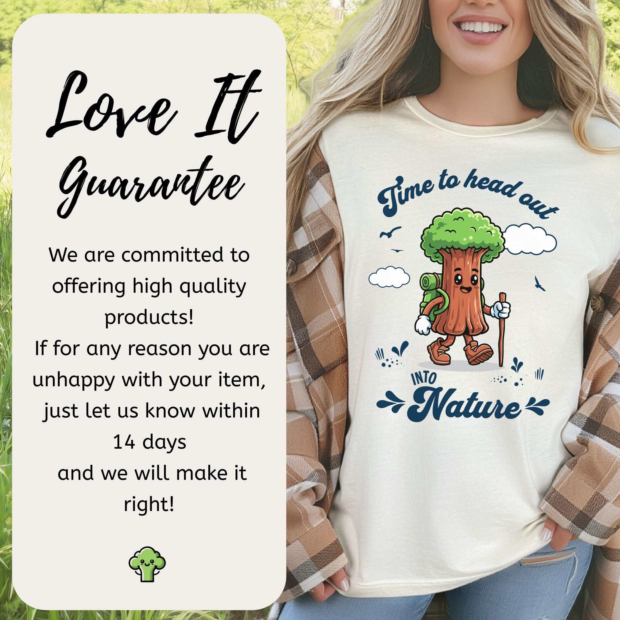 Sequoia Nature Hiker T-Shirt – Cute Tree Explorer Adventure Tee