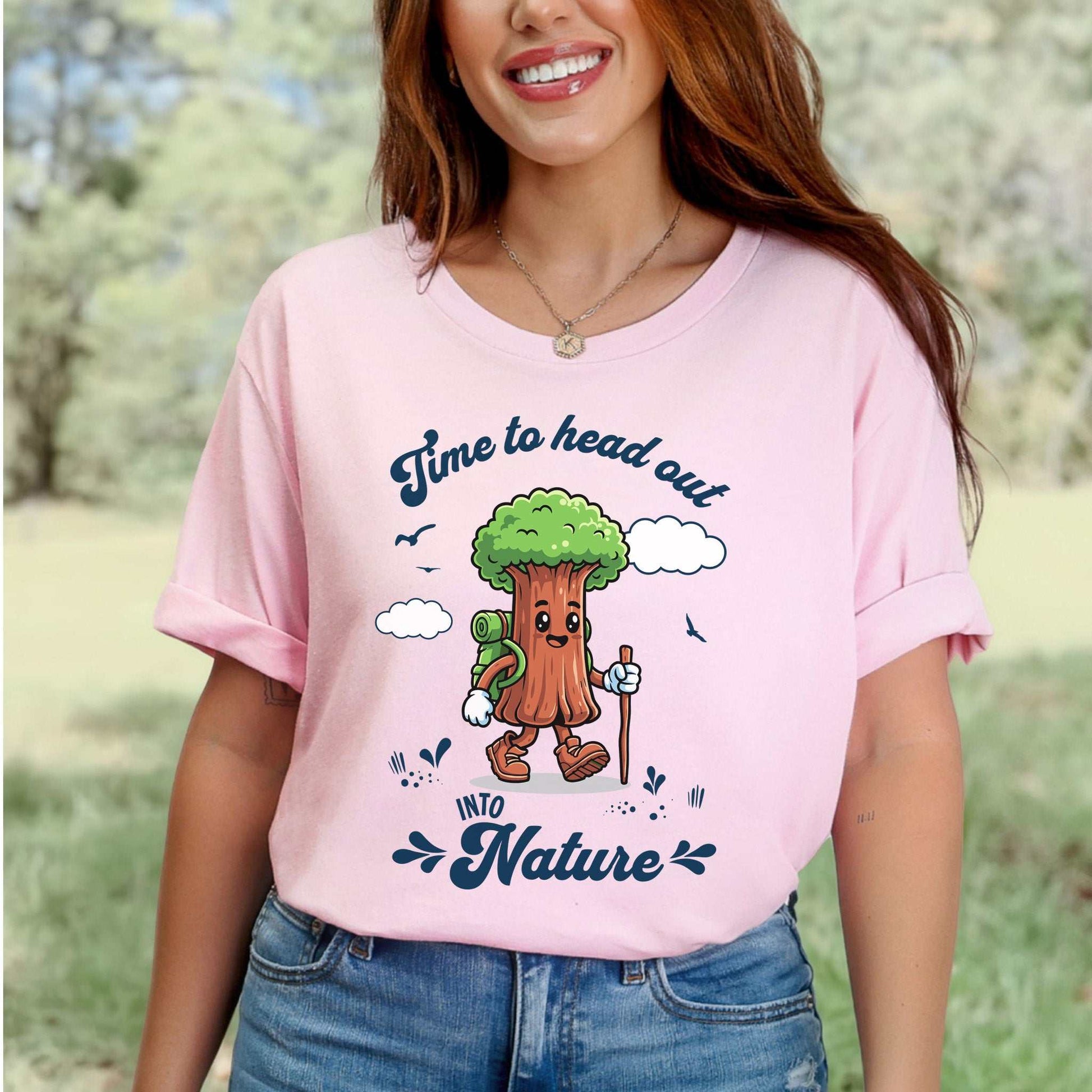 Sequoia Nature Hiker T-Shirt – Cute Tree Explorer Adventure Tee