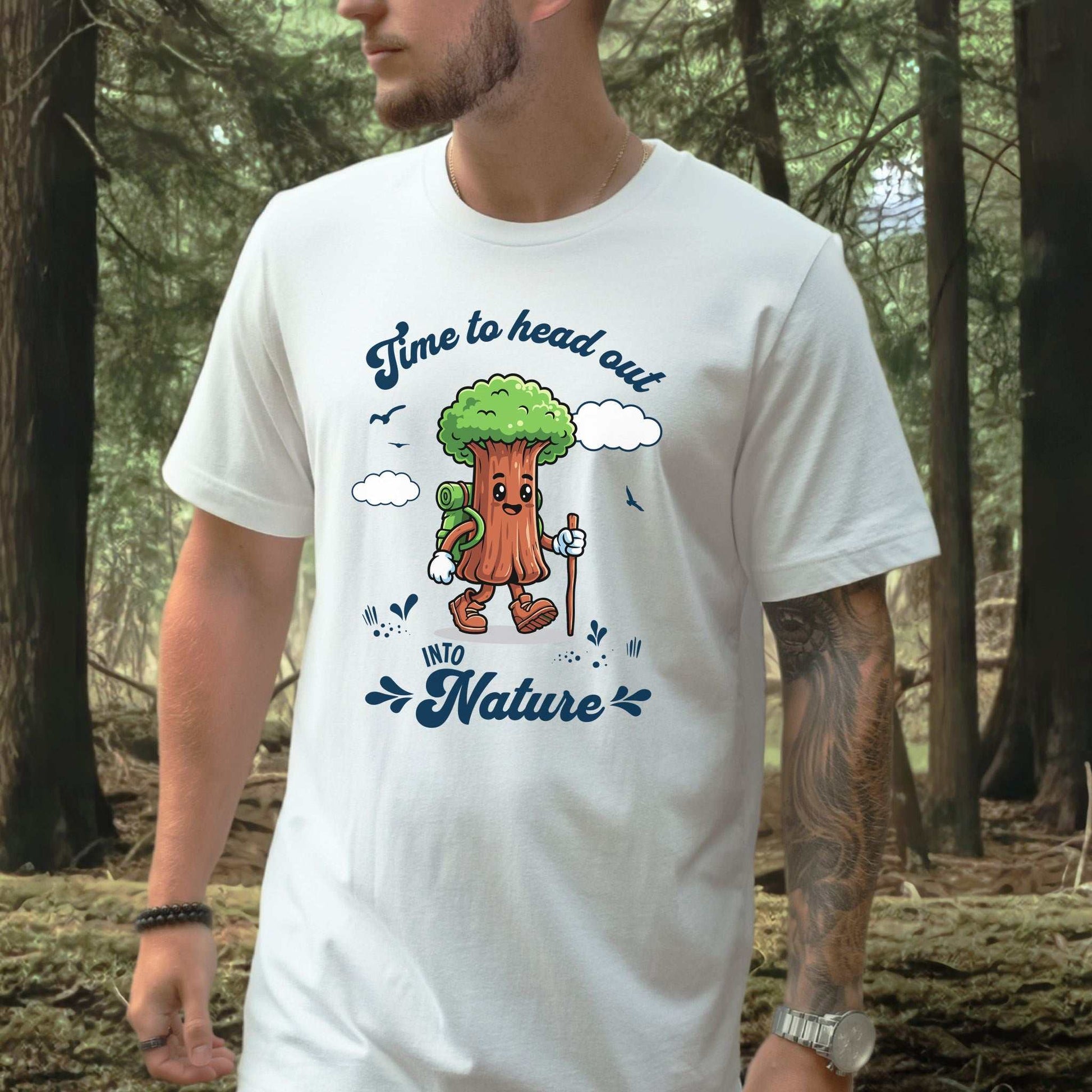 Sequoia Nature Hiker T-Shirt – Cute Tree Explorer Adventure Tee
