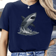 Great White Shark T-Shirt – Bold Ocean Predator Tee for Shark Lovers