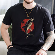 Shark T-Shirt – Japanese Style Ocean Graphic Tee