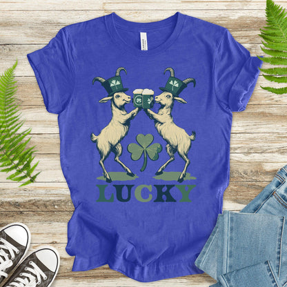 Shamrock & Roll: Goat Cheers St. Paddy’s T-Shirt - TShirtree