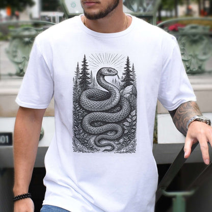 Serpent Wisdom – Snake Spirit Animal T-Shirt