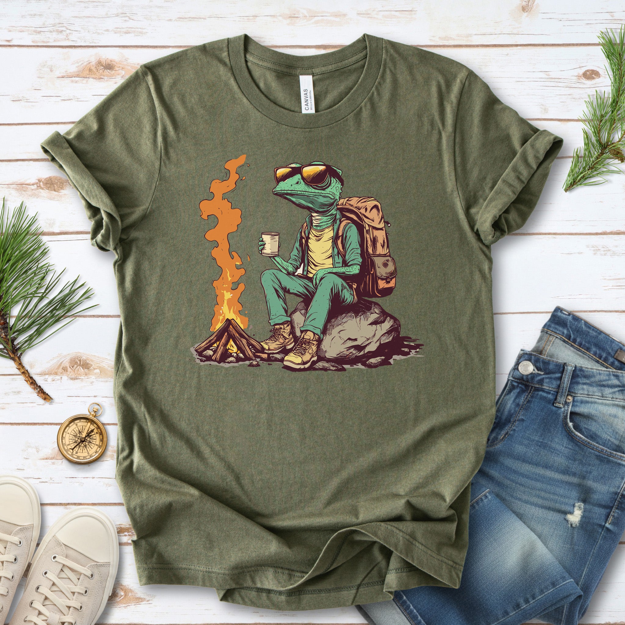 Campfire Chameleon T-Shirt